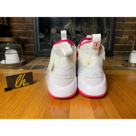 Size 12.5 Lebron Zoom Soldier Xl 11 “Kay Yow” Athletic Basketball Sneakers 89764 - Picture 6 of 7